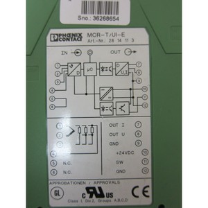 2 PHOENIX CONTACT MCR-T/UI-E, MODULE, TEMPÉRATURE - Équipements et pièces semi-conductrices d'occasion de qualité supérieure à l'échelle mondiale chez - Product Image 3
