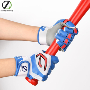 Guantes de bateo de béisbol para hombres y mujeres hechos de cuero de alta calidad con excelente flexibilidad y protección mejorada - Product Image 4