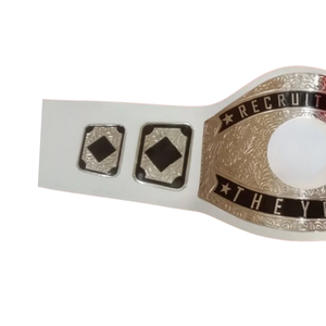 Custom <strong>Recruiter</strong> of the Year Championship Belt with Elegant Design Personalized Award Belt High Quality <strong>Sports</strong> Belts - Product Image 4