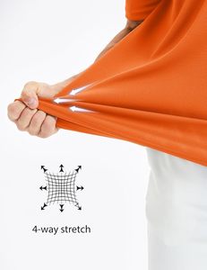 Polo de Golf Personalizado con Logotipo, de Poliéster y Elastano de Secado Rápido, Bordado al por Mayor, de Alta Calidad, Estilo Clásico para Hombre, con Cierre de Botones, Tallas Grandes - Product Image 4