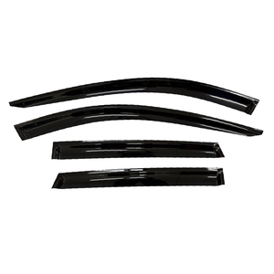 BYD Song Plus / Sealion 6 2023-on Slimline Transparent Black Acrylic <b>Car</b> Window <b>Visor</b> Weather Shields 4-Piece Set 3M Tape - Product Image 1