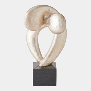 Sculpture Métallique Abstraite Décoration Artistique Contemporaine pour Table Forme Irrégulière Faite à la Main pour Salon - Product Image 5
