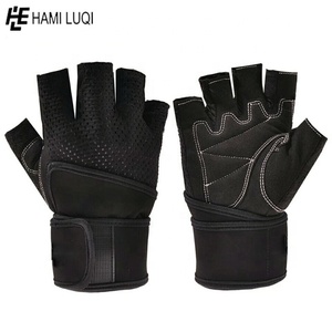 Wholesale Custom Fitness Workout Weight Lifting Men Women Gym Gloves Custom Sport Gloves - Product Image 4