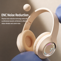 Headset Gaming Lipat: Desain Over-Ear yang Stylish dengan Lampu LED, Mode Musik/Gaming, dan Dukungan Kartu TF HP-19