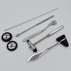 Kit de diagnostic neurologique de qualité supérieure en acier inoxydable chirurgical, comprenant un ensemble de 5 marteaux à réflexes pour tests sensoriels et réflexes - Product Image 2