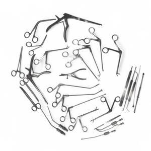 Juego de Instrumentos de Neurocirugía de 85 Piezas, Herramientas Neuroquirúrgicas para Cirugía Cerebral de Precisión, Acero Inoxidable, Manual - Product Image 1