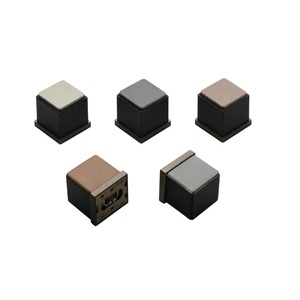 Ensemble de poignées de porte en marbre design | Poignée de porte en acier inoxydable antique, noir, graphite et finition PVD or rose pour portes extérieures - Product Image 1