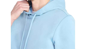 Sudadera con Capucha para Hombre, Color Sólido, Informal, para Otoño, Azul Claro, Manga Larga, Venta al Por Mayor - Product Image 4