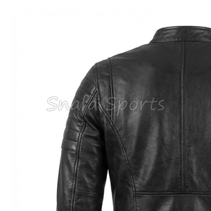 Male Biker Apparel Bomber <b>Jacket</b> Casual Streetwear Fashion Trend Premium Quality Stylish Comfortable Durable Modern Outfit - Product Image 6