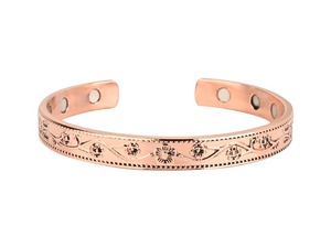 Bracelet en cuivre martelé fait main Antique Creations, bijoux ayurvédiques de luxe, personnalisation, logo personnalisé, promotionnel, pour la fête des mères - Product Image 2