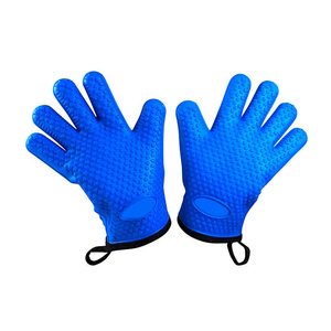 Guantes de soldadura para trabajos de fabricación con protección térmica y soporte de seguridad para las manos - Product Image 1
