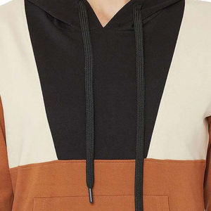 Vestidos de sudadera de lana personalizados para mujer, de alta calidad, con capucha y manga larga. - Product Image 3