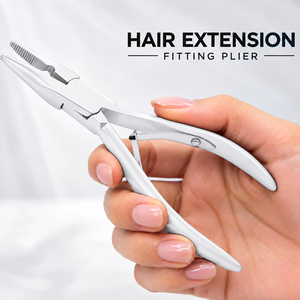 Pince de pose professionnelle pour extensions capillaires de 5 pouces en acier inoxydable, outil de sertissage de micro-anneaux pour salon INTENSE SURGICAL - Product Image 1