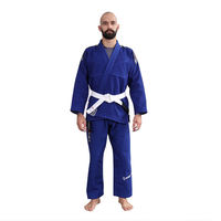 Kimono BJJ Inspire pour homme, bleu, coupe classique, 100% coton, respirant, léger, durable, vêtements d'arts martiaux, Gi de judo pour adulte