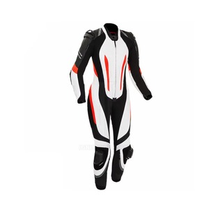 Leather Suit for Motorcycle Auto Racing Wear Customized Top Design High Quality Men Motorbike Suit - Product Image 6