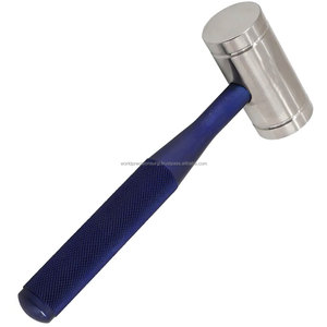 Martillo ortopédico quirúrgico WPS Manual de 9 pulgadas con mango de aluminio y cabeza de acero inoxidable para osteótomo, cincel y cirugía ósea - Product Image 4