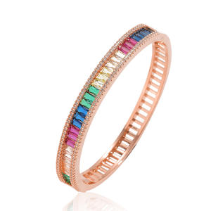 <b>Indian</b> Manufacture Heavy Cuban Link VVS Moissanite Diamond Bracelet in Sterling <b>Silver</b> Available for Affordable Price - Product Image 5