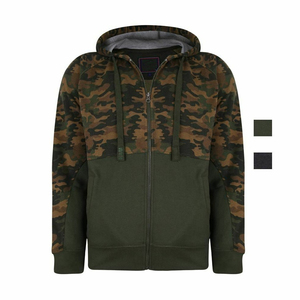 Sweat à capuche pour homme PUFFIN SPORTS en coton 100% - Finition peignée de qualité supérieure, tissu respirant de 300 g, coupe régulière - Product Image 5