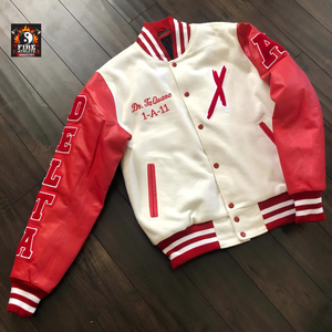 Chaqueta Universitaria Personalizada – Chaqueta Deportiva Estilo Letterman, Precio al por Mayor, Producto Totalmente Personalizado, Logotipo Personalizado - Product Image 3