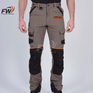 Pantalones de Trabajo Casuales de Alta Calidad para Hombre, Elásticos, Reflectantes, Ropa de Trabajo para Construcción - Product Image 4