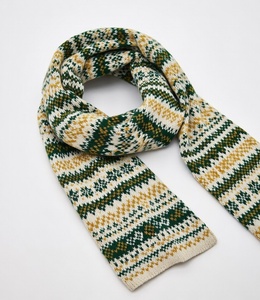 Velvet-Finish Unisex Knitted <b>Scarf</b> - Ultra Soft Winter Muffler - Custom Logo Ribbed Knit Luxury Neck Wrap - Product Image 6