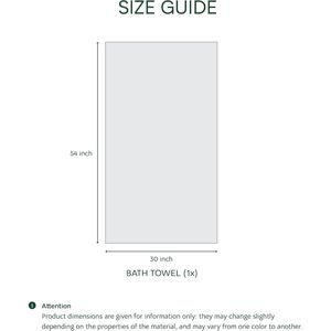 Asciugamano da Bagno 100% Cotone Super Morbido e Premium Bianco 76 x 137 cm ad Asciugatura Rapida e Altamente Assorbente Essenziale per il Bagno - Product Image 3