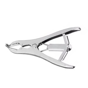 Alicates de Castración Reutilizables Profesionales, Aplicador de Anillos de Goma, Hechos de Acero Inoxidable Duradero, para Ganado - Product Image 5