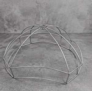 Classic Iron Geometrical <b>Lamp</b> <b>Shade</b> <b>Ring</b> Fitter Minimalist Design Wall Mount Home Decor Living Room Indoor Use Durable Moradabad - Product Image 5