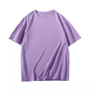 Camiseta de Algodón de Corte Holgado, Comodidad Premium, Manga Corta, Ropa Casual - Product Image 1
