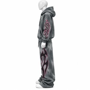 AMSEC INDUSTRY Chándal de Invierno Personalizado de Alta Calidad con Logotipo Bordado para Hombre, 100% Algodón, en Venta - Product Image 3