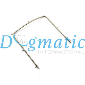 Kit de Instrumentos Dentales de Dique de Goma para Endodoncia Dogmatic International, de Acero Inoxidable, con Marco de Sujeción Manual, Punzón y Pinzas Reutilizables - Product Image 4