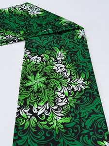 Tissu en coton 100% imprimé à la cire africaine personnalisé, durable pour la couture de vêtements traditionnels, mode éthiopienne - Product Image 4