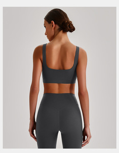 Women Longline Sports <b>Bra</b> Breathable Fitness Workout Top Yoga Running Gym Activewear Soft Stretch Comfort - Product Image 3