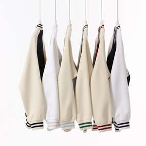 Chaqueta universitaria de béisbol tipo bomber de algodón para hombre al por mayor, para deportes universitarios, abrigo de invierno para exteriores con decoración bordada - Product Image 5