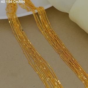 Gold Plated <b>Chain</b> Necklace Fashion Jewelry Gold Plated Classic <b>Chain</b> Gold Plated <b>Chain</b> Necklaces Vintage Style Golden <b>Chain</b> - Product Image 4