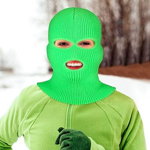 Cagoule personnalisée intégrale avec impression sur mesure, coupe-vent en polaire pour l'extérieur, masque de ski, couvre-chef, masque cagoule - Product Image 5