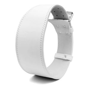 Ceinture de musculation en cuir de vachette de haute qualité, robuste, respirante, pour l'entraînement, la musculation, le fitness - Product Image 4