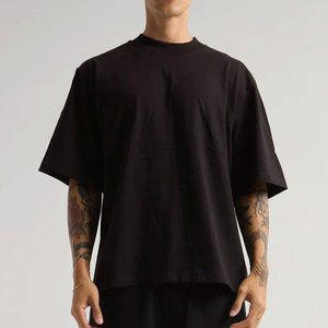 Camiseta Extra Grande de Algodón Peinado Premium de 300 g/m², Venta al por Mayor, Camiseta con Impresión Personalizada - Product Image 3