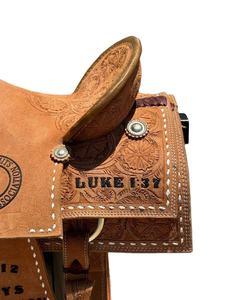 Silla de Montar Western de Cuero Rugoso de Calidad Superior - Duradera, Color y Logotipo Personalizables, Nuevo Diseño, Bajo Precio para India - Product Image 3