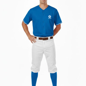 Uniforme de Béisbol de Tela Suave, Diseño Personalizado, Precio Económico, Más Vendido, para Venta en Línea - Product Image 1