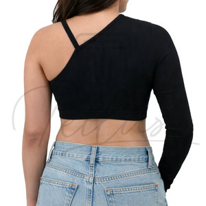 <b>Top</b> Quality Stylish In Stock Women Crop <b>Top</b> T-Shirts Wholesale New Design Women Crop <b>Top</b> For Adult Size - Product Image 2