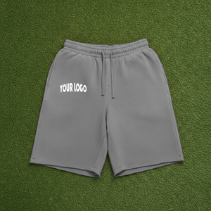 Pantalones Cortos de Algodón para Hombre de Cintura Alta con Dobladillo sin Rematar, Lavado Ácido, Efecto Desgastado por el Sol Personalizado y Pedrería - Product Image 2