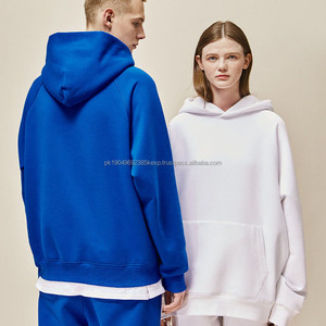 Ensemble de survêtement de jogging pour homme en coton personnalisé, taille plus, uni, polaire, hiver, rose, sweat-shirt de jogging, ensemble de survêtement pour homme - Product Image 3