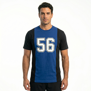 Maillot de Rameur Homme Sportswear à Manches Courtes – Coupe Athlétique Col Rond – T-shirt de Rameur - Product Image 1