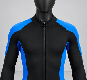 Traje de Neopreno Personalizado de Cuerpo Entero con Mangas Largas para Buceo, Surf, Natación, Pesca Submarina, Fabricante OEM - Product Image 5