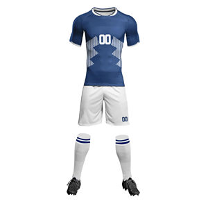 เสื้อฟุตบอลอเมริกันพิมพ์ลาย OEM 100% สำหรับผู้ชาย ผู้ใหญ่ คุณภาพสูง ระบายอากาศได้ดี ผลิตจากโพลีเอสเตอร์ ชุดยูนิฟอร์มแบบสั้น ไม่มีลายหมายเลข - Product Image 1