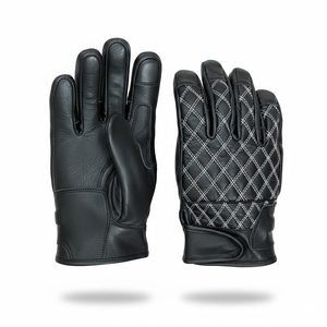 Customized Logo Men's Full Finger Motorbike Racing <b>Gloves</b> High Quality Anti-impact Leather Eco-Friendly <b>Touchscreen</b> Outdoor Four - Product Image 1