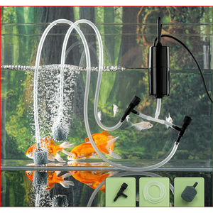 Pompa di Ossigeno USB Portatile per Acquario - Ossigenatore Ultra Silenzioso per Acquari di Barriera, Betta e Pesci Rossi - Product Image 1