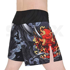 Pantalones Cortos de Boxeo MMA Personalizados con Transferencia de Calor, Alta Calidad, Elásticos, Transpirables, de Secado Rápido, para Artes Marciales Mixtas - Product Image 2