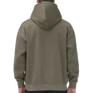 CUSTOM Oversized Men's Hoodie Men's High Quality Pullover with Embroidered Collar Loose Fit Autumn Hoodies For Men - Product Image 1